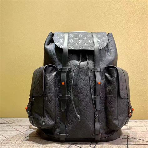 black louis vuitton backpack